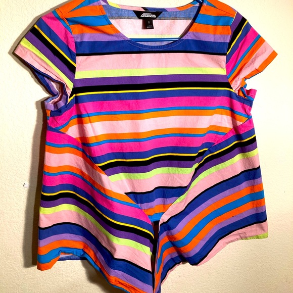 PROJECT RUNWAY Colored striped shirt - Picture 2 of 7